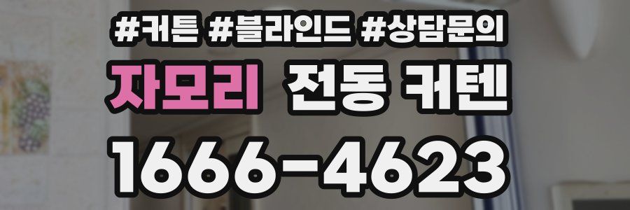 자모리 전동 커텐