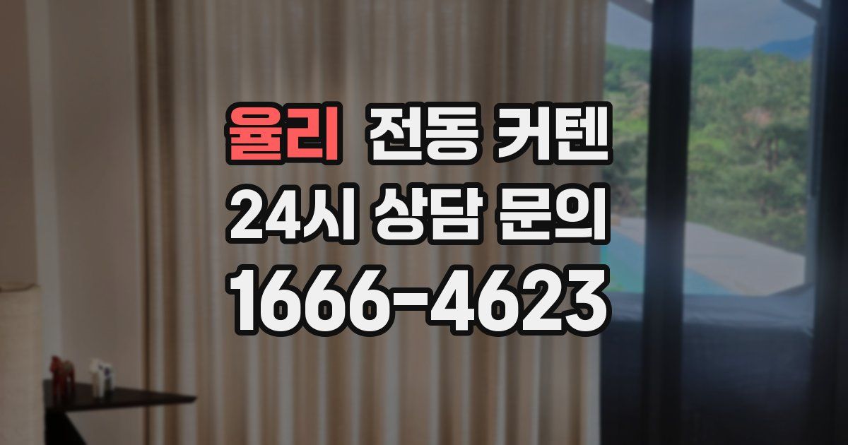 율리 전동 커텐