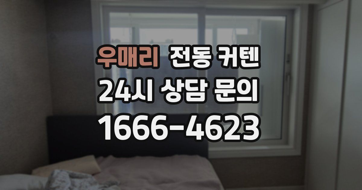 우매리 전동 커텐