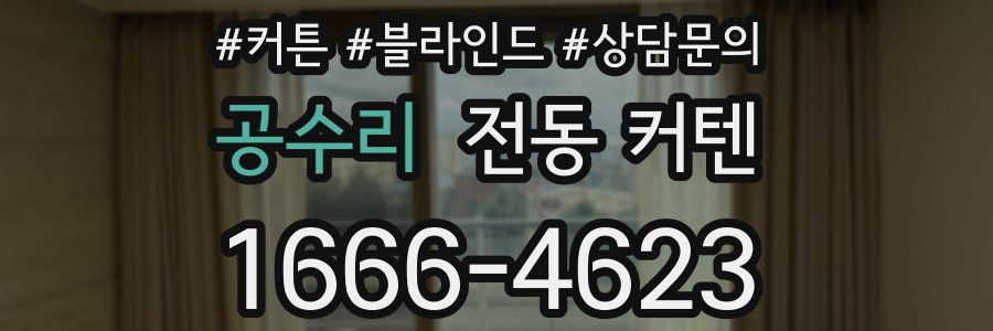 공수리 전동 커텐