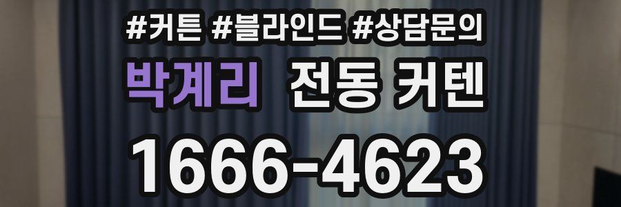 박계리 전동 커텐