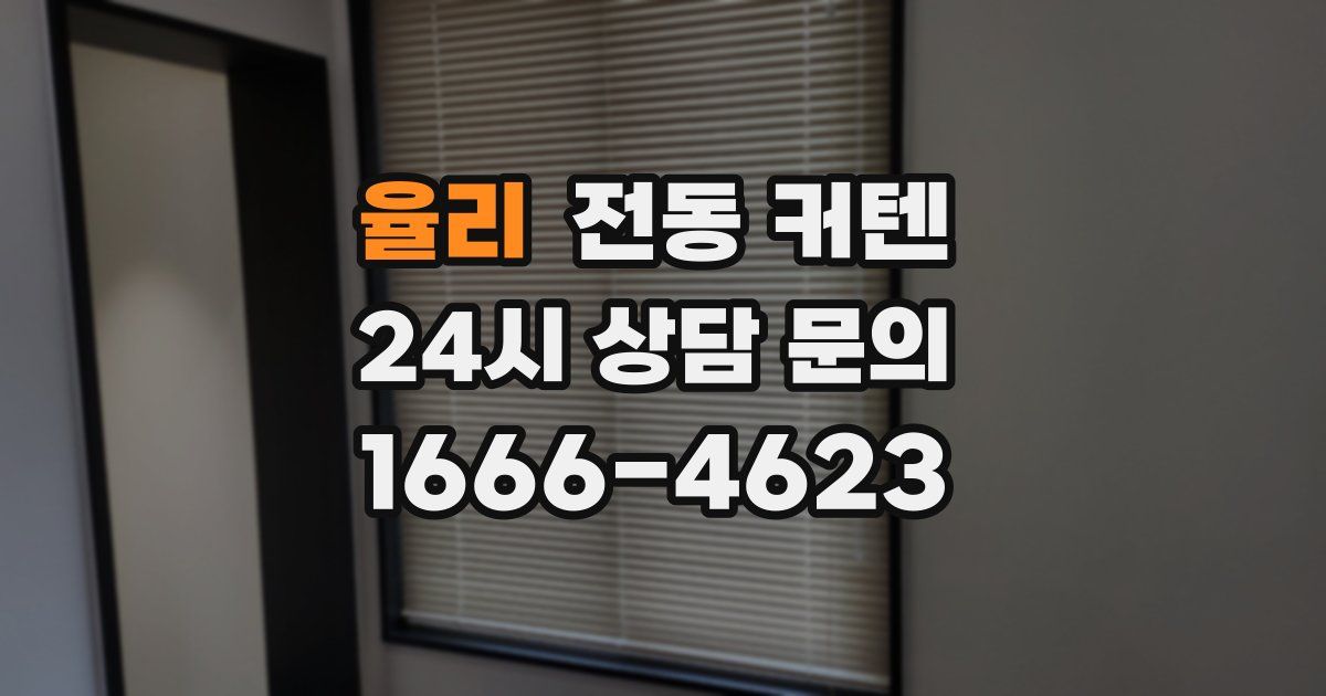 율리 전동 커텐