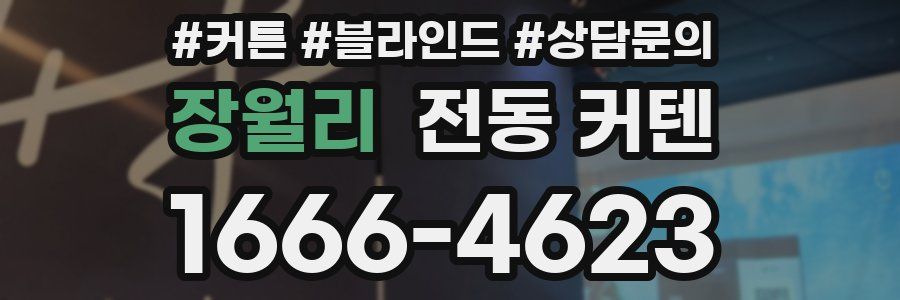 장월리 전동 커텐