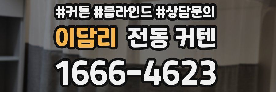 이담리 전동 커텐