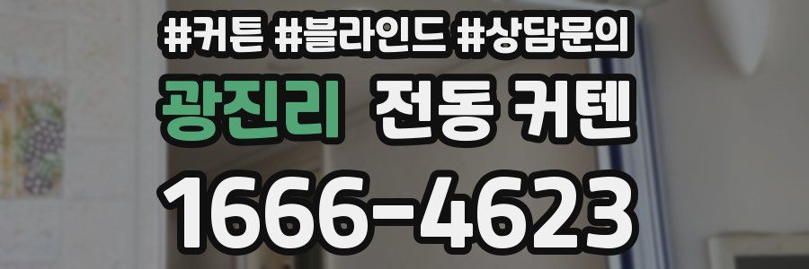 광진리 전동 커텐