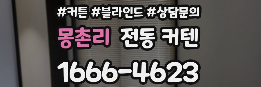 몽촌리 전동 커텐