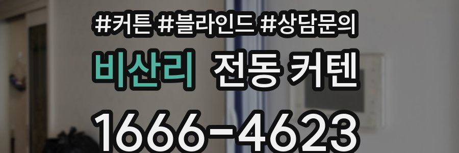 비산리 전동 커텐