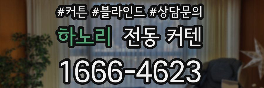 하노리 전동 커텐