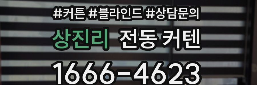 상진리 전동 커텐