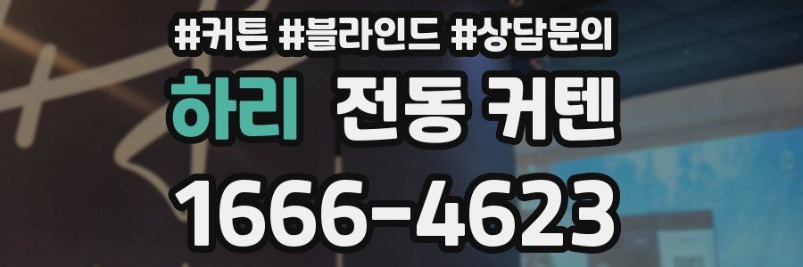 하리 전동 커텐