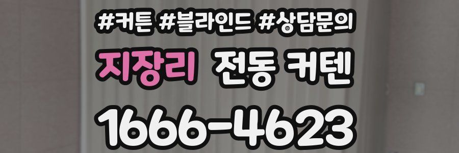 지장리 전동 커텐