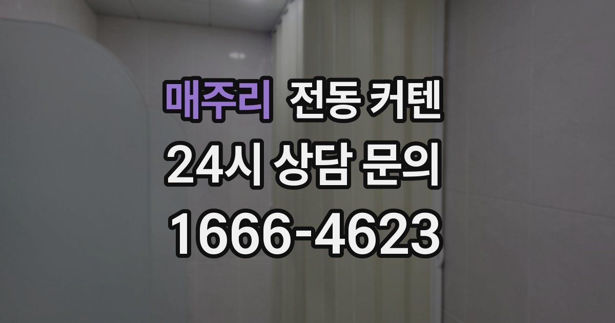 매주리 전동 커텐