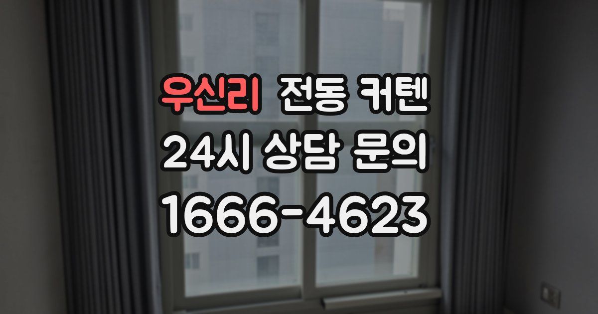 우신리 전동 커텐