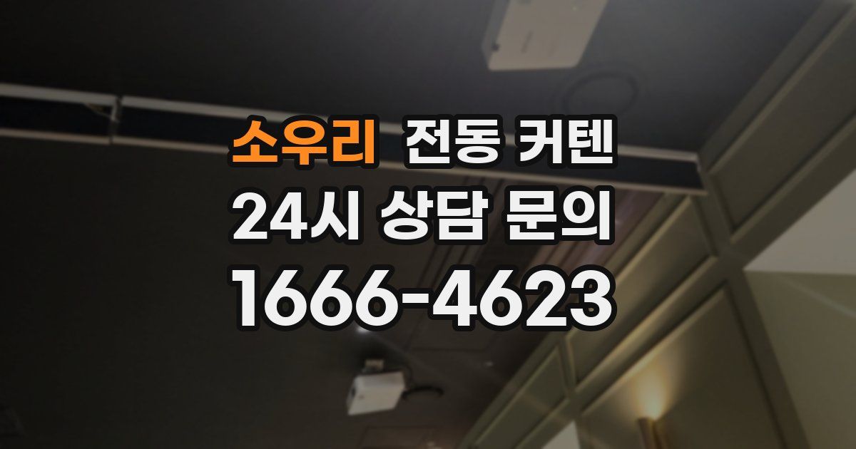 소우리 전동 커텐