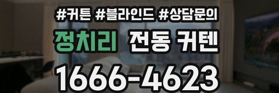 정치리 전동 커텐