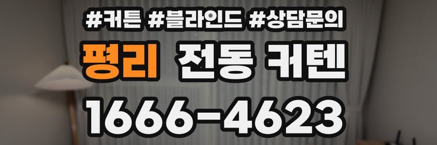 평리 전동 커텐