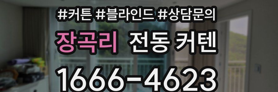 장곡리 전동 커텐