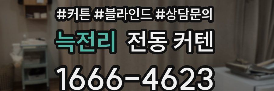 늑전리 전동 커텐
