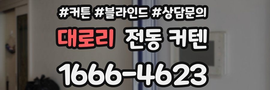 대로리 전동 커텐