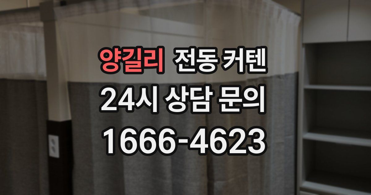 양길리 전동 커텐