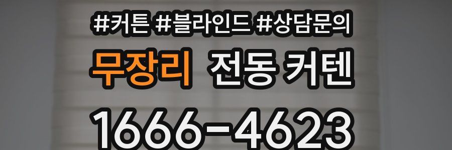무장리 전동 커텐