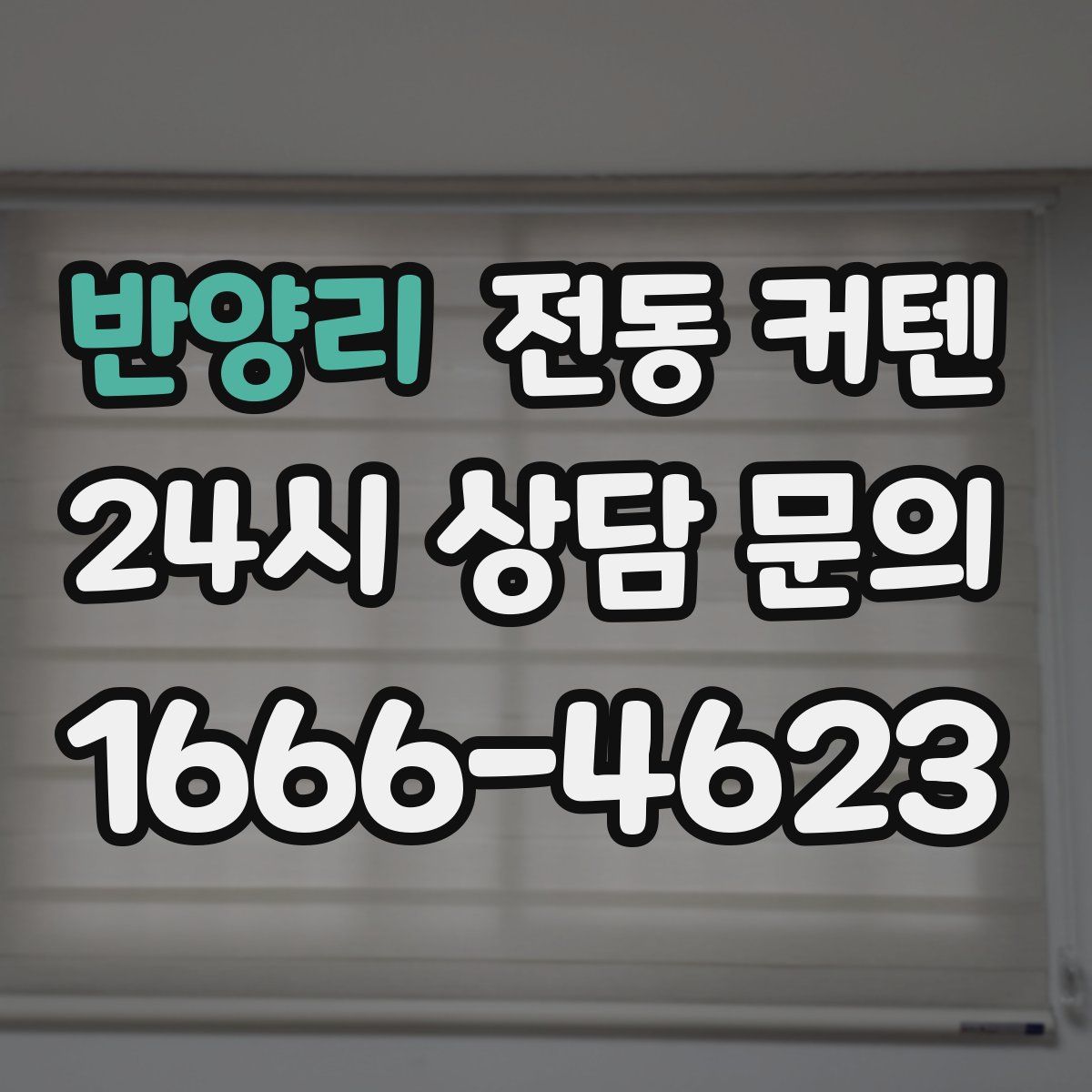 반양리 전동 커텐