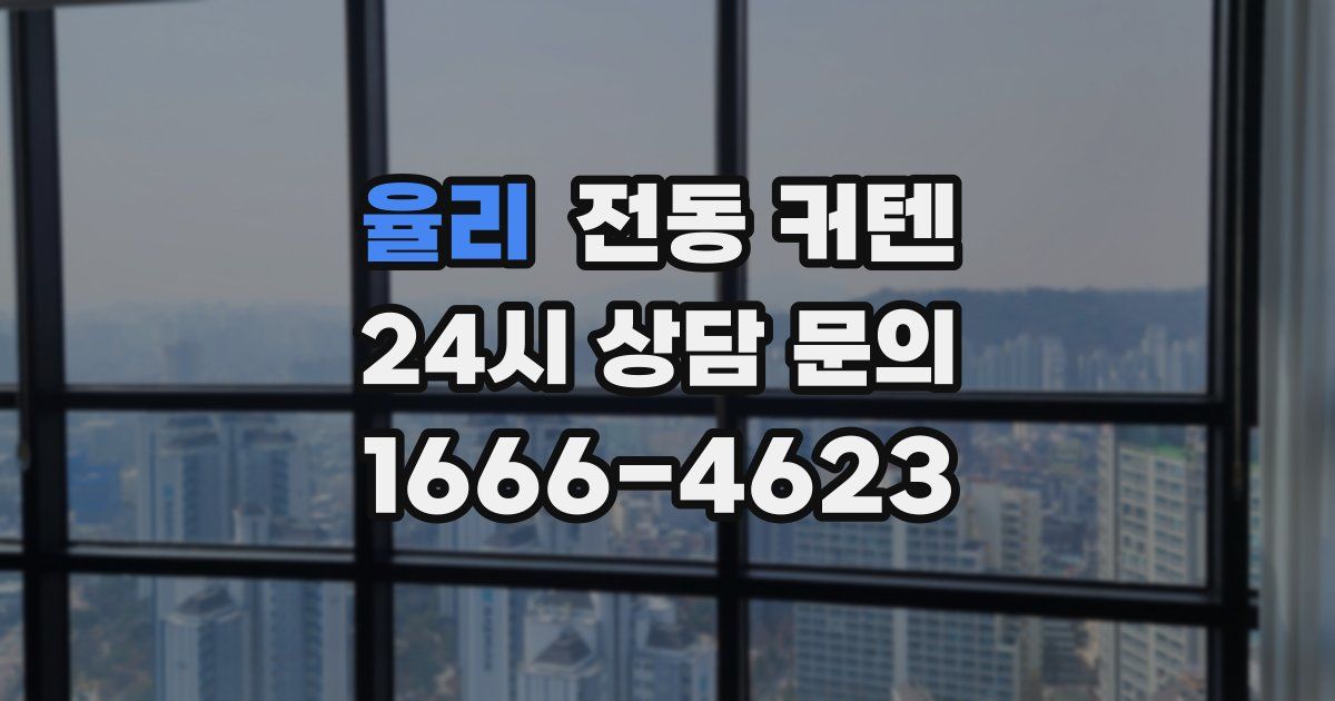 율리 전동 커텐