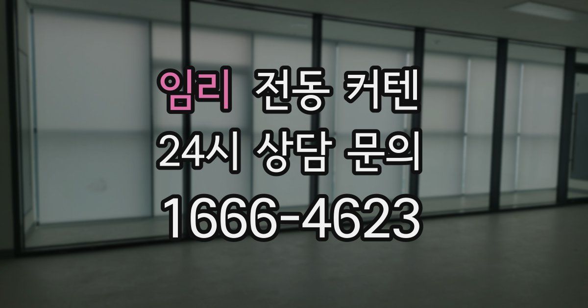 임리 전동 커텐