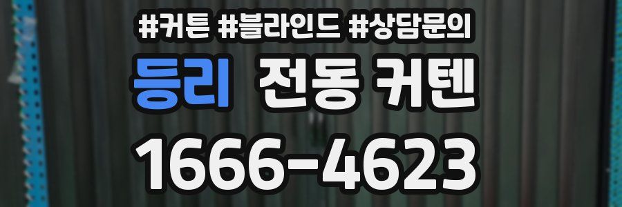 등리 전동 커텐