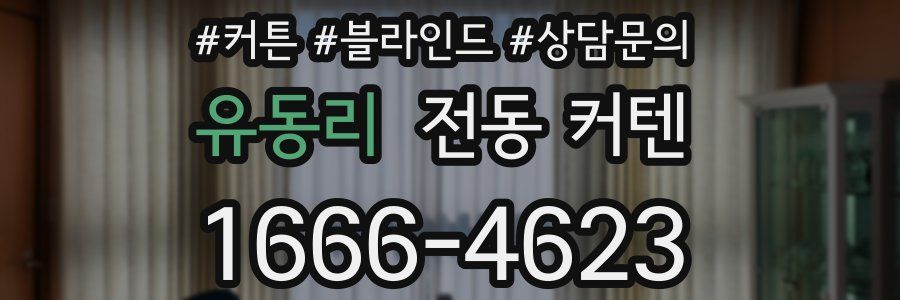 유동리 전동 커텐