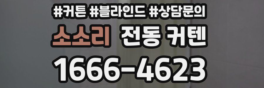 소소리 전동 커텐