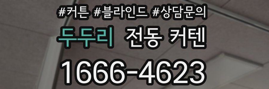 두두리 전동 커텐