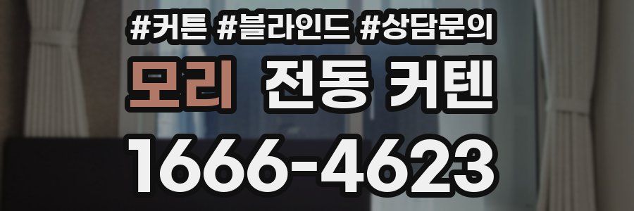 모리 전동 커텐