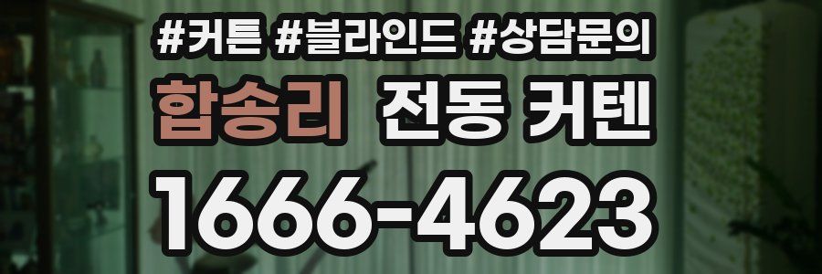 합송리 전동 커텐