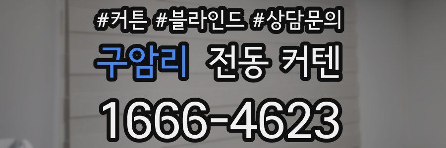 구암리 전동 커텐