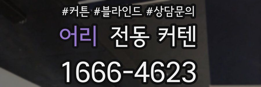 어리 전동 커텐