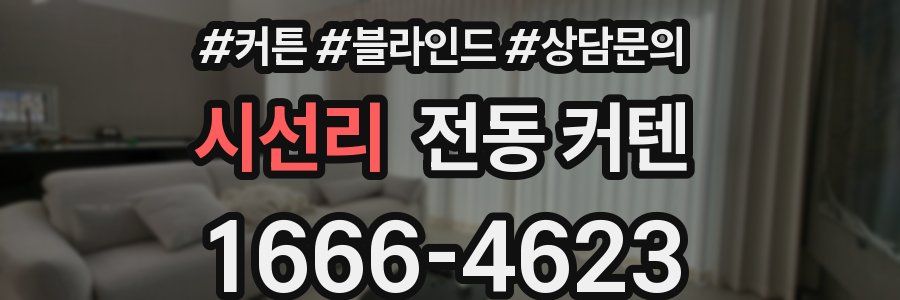 시선리 전동 커텐