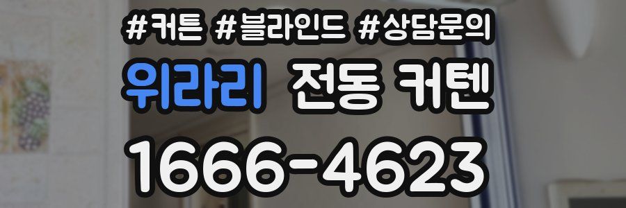 위라리 전동 커텐