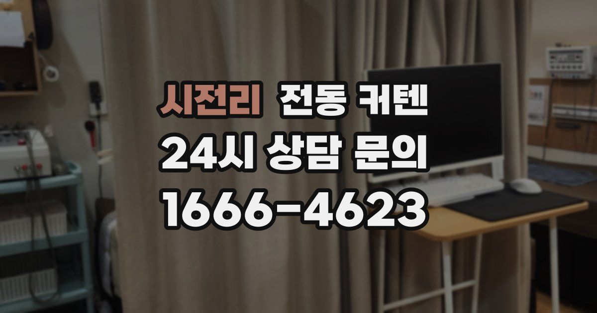 시전리 전동 커텐