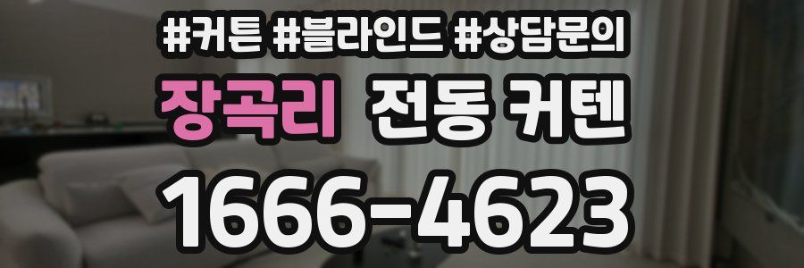 장곡리 전동 커텐