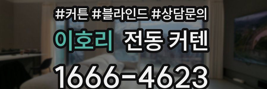 이호리 전동 커텐
