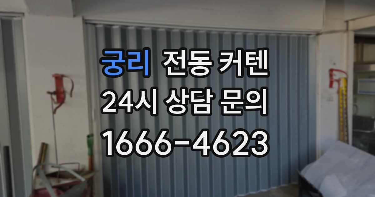궁리 전동 커텐