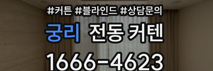 궁리 전동 커텐
