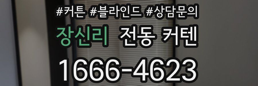 장신리 전동 커텐