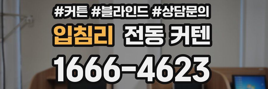 입침리 전동 커텐