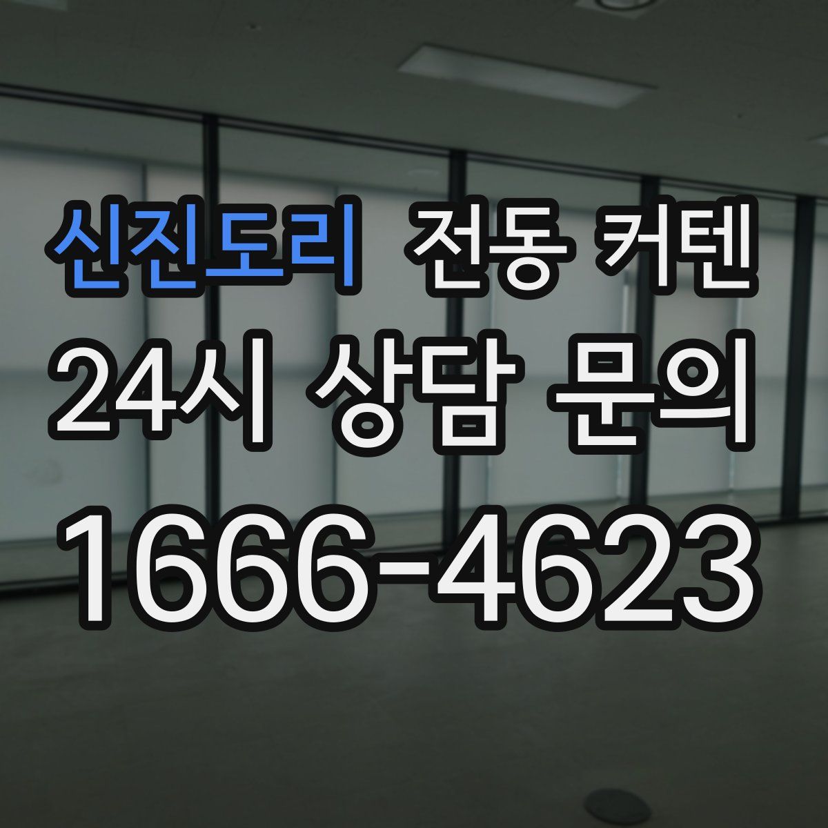 신진도리 전동 커텐