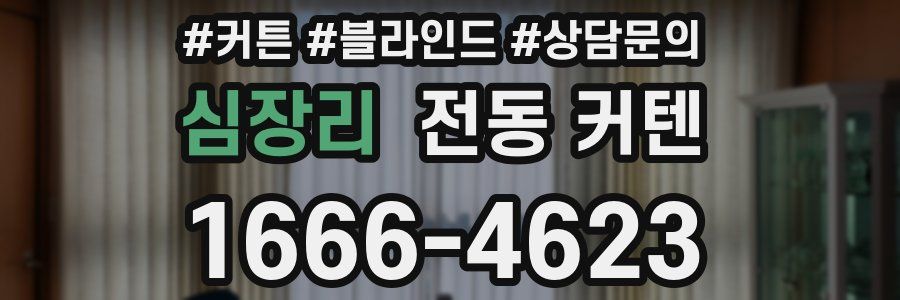 심장리 전동 커텐