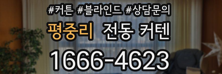 평중리 전동 커텐