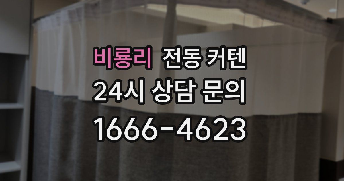 비룡리 전동 커텐