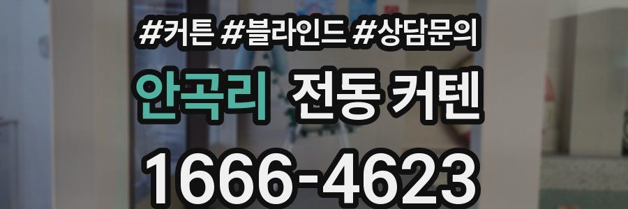 안곡리 전동 커텐